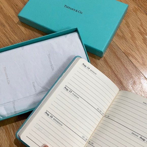 Tiffany & Co. Accessories - NWT Tiffany’s Pocket Sized Planner